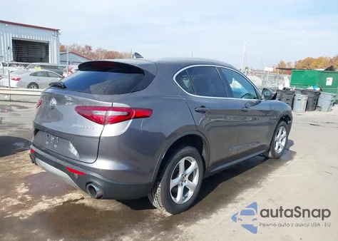 2018 Alfa Romeo Stelvio Awd z USA, uszkodzony, nr VIN ZASFAKAN0J7B83283